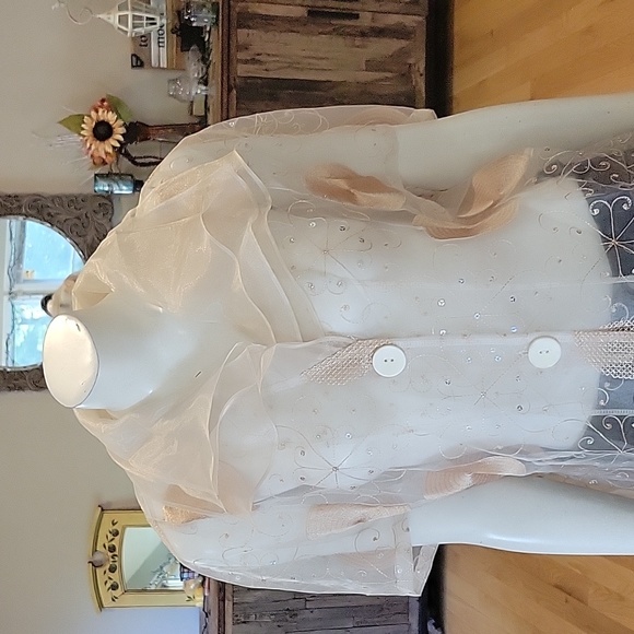 Vintage Saint Gil Paris Sheer Blouse - Picture 2 of 16